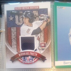 Panini USA Baseball Card - Red, White, Blue